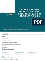 Caderno de Apoio Tecnico Integrado Sobre Execucao Dos Recursos Do Suas VF