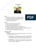 Martín Seligman. Esperanza - Psicología Positiva