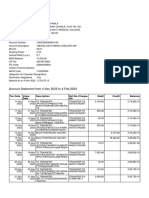 Account Statement