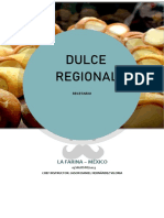 Recetario Dulces Regionales Agosto