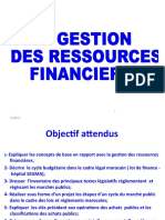 Gestion Des Ressources Financieres