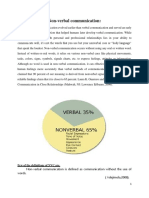 Types of Non-Verbal Communication