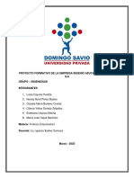 Proyecto Formativo - Empresa Ingenió Azucarero Guabirá S.A