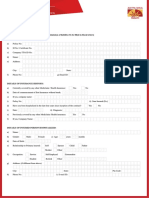 Aditya Birla Claim Form Part A