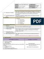 LESSON PLAN For DIASS Settings in Social Work