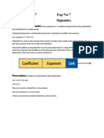 Addition of Two Polynomials Using Linked List