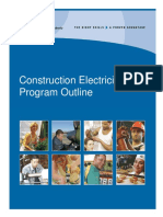 Construction Electrician Program Outline