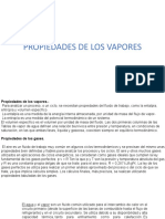 Propiedades de Los Vapores