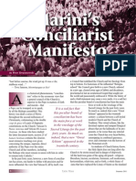 Marini's Conciliarist Manifesto