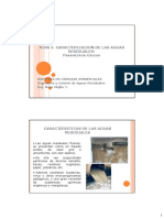 Tema 3. Parametros Fisico en Aguas Residuales