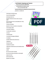 Lista de Instrumental 2022