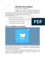 Contabilización de Una Compra