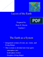 Layers of The Earth