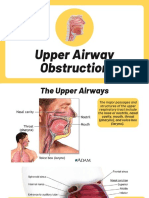 Upper Airway Obstruction