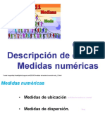 Cap 3 Descripcion de Datos Medidas Numericas