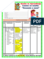 1° Sesión Día 3 Com Leemos Un Cuento Buscando A Mamá Unidad 6