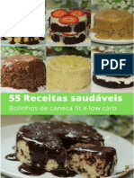 55 Receitas de Bolinhos de Caneca Fit e Low Carb