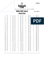 Mock Test Code-B - Solution