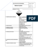 HDS Baterias de Plomo