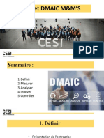 Présentation DMAIC Final