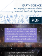 Ch1 The Origin and Structure of The Solar System and The Earth System (1st Part)