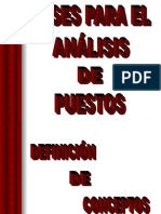 Elba Gama Bases para El AnyAlisis de Puestos