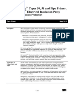 3M Pipeline Tape Coating System Data Sheet