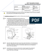 D10 Machine Installation Checklist-Signed-Signed