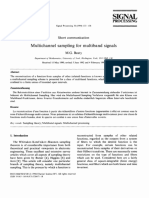 Signal: Multichannel Sampling For Multiband Signals