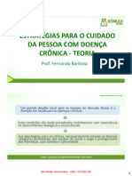 Estratégias para O Cuidado Da Pessoa Com Doença Crônica - Teoria