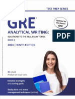 GREAnalyticalWriting Book2 2024 SAMPLE