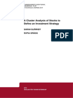 A Cluster Analysis of Stocks