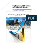 Engineering Economy 15th Edition Sullivan Solutions Manual