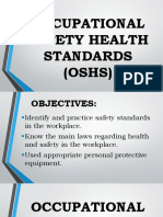 Occupational Safety and Health Practices