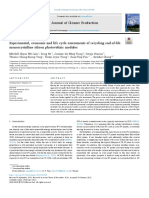 Economic and LCA of Recycling EoL Silicon PV Modules (Lim - 2022)