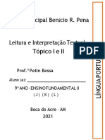 2 - Apostila I - Prova Brasil - VERSÃO ALUNO