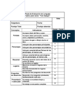 Pauta de Evaluación Triptico