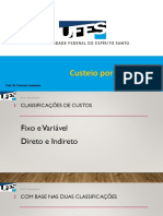 Slides Custeio Por Absorção