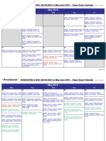 BST Secondary School PROVISIONAL Calendar IGCSE GCSE and GCE in Summer 2019