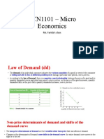 ECN1101 - Micro Economics: Ms. Farida's Class