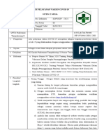 SOP pELAYANAN cOVID 19 2 Meja