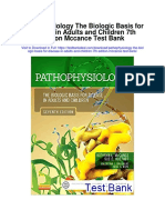 Pathophysiology The Biologic Basis For Disease in Adults and Children 7th Edition Mccance Test Bank