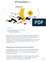 Cómo Citar Con Normas APA - Guía Práctica 2023