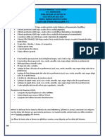 Lista de Utiles 2°c