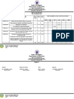 Table of Specification Q1 PRETEST