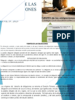 Fuentes de Las Obligaciones 2023 Tema 4. Derecho Civil Iv