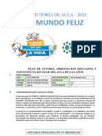 Plan Toe de Aula - Maritza 2023