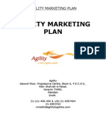 Agility Marketing Plan