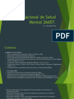 Ley Nacional de Salud Mental 26657