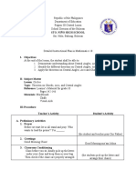 Lesson Plan Theorems of Arcs